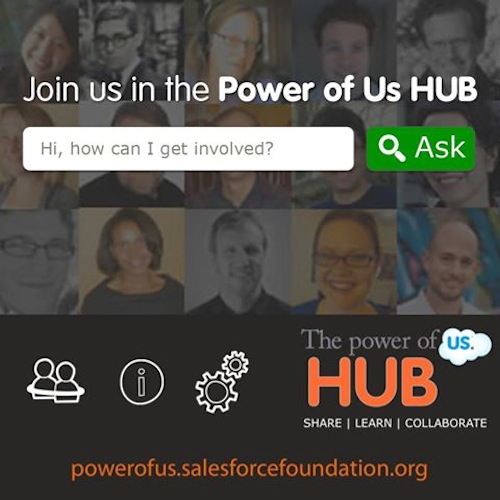 Salesforce Foundation Power of Us Hub